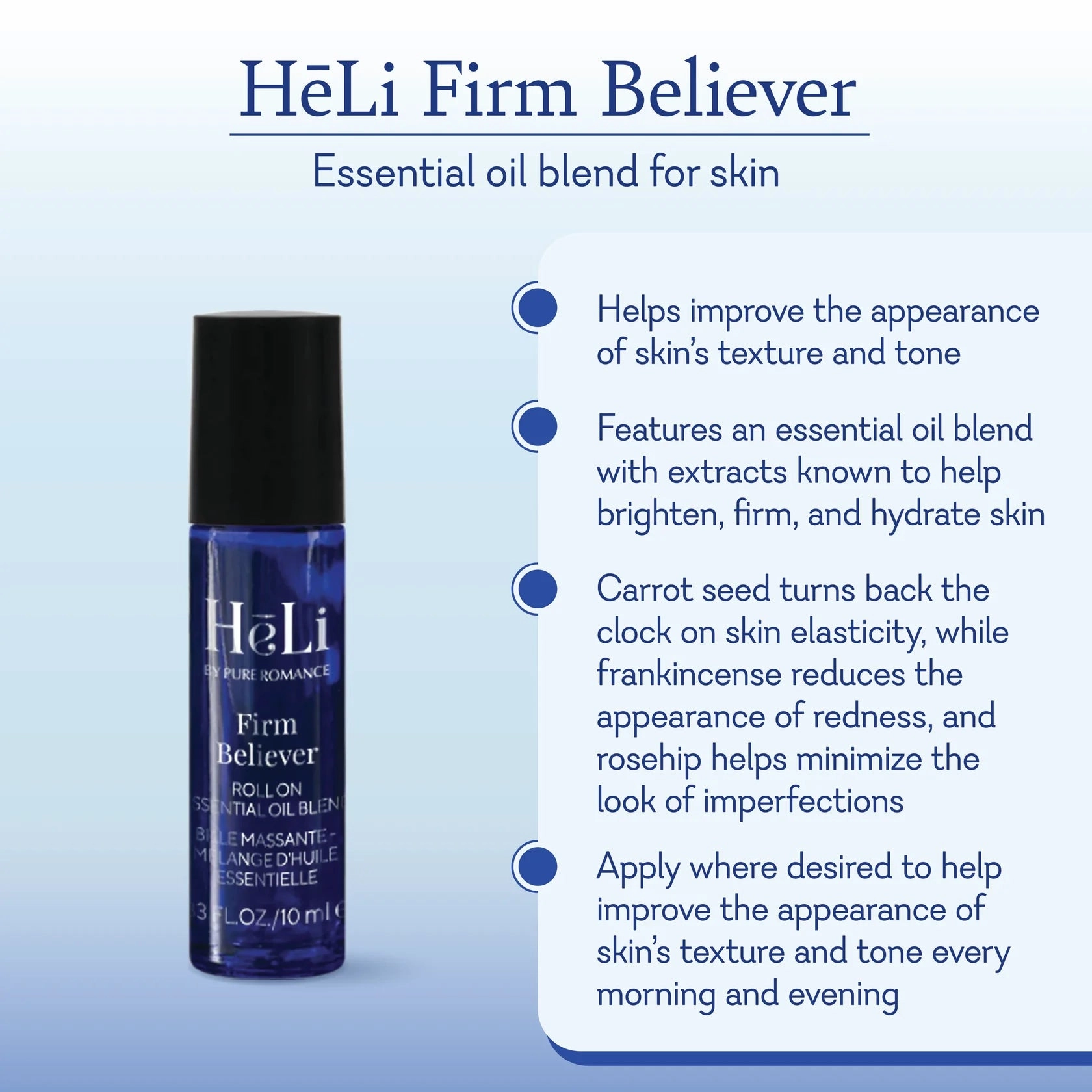 Hēli - Firm Believer Roll On - IN STOCK - 2 LEFT! - Pure Romance