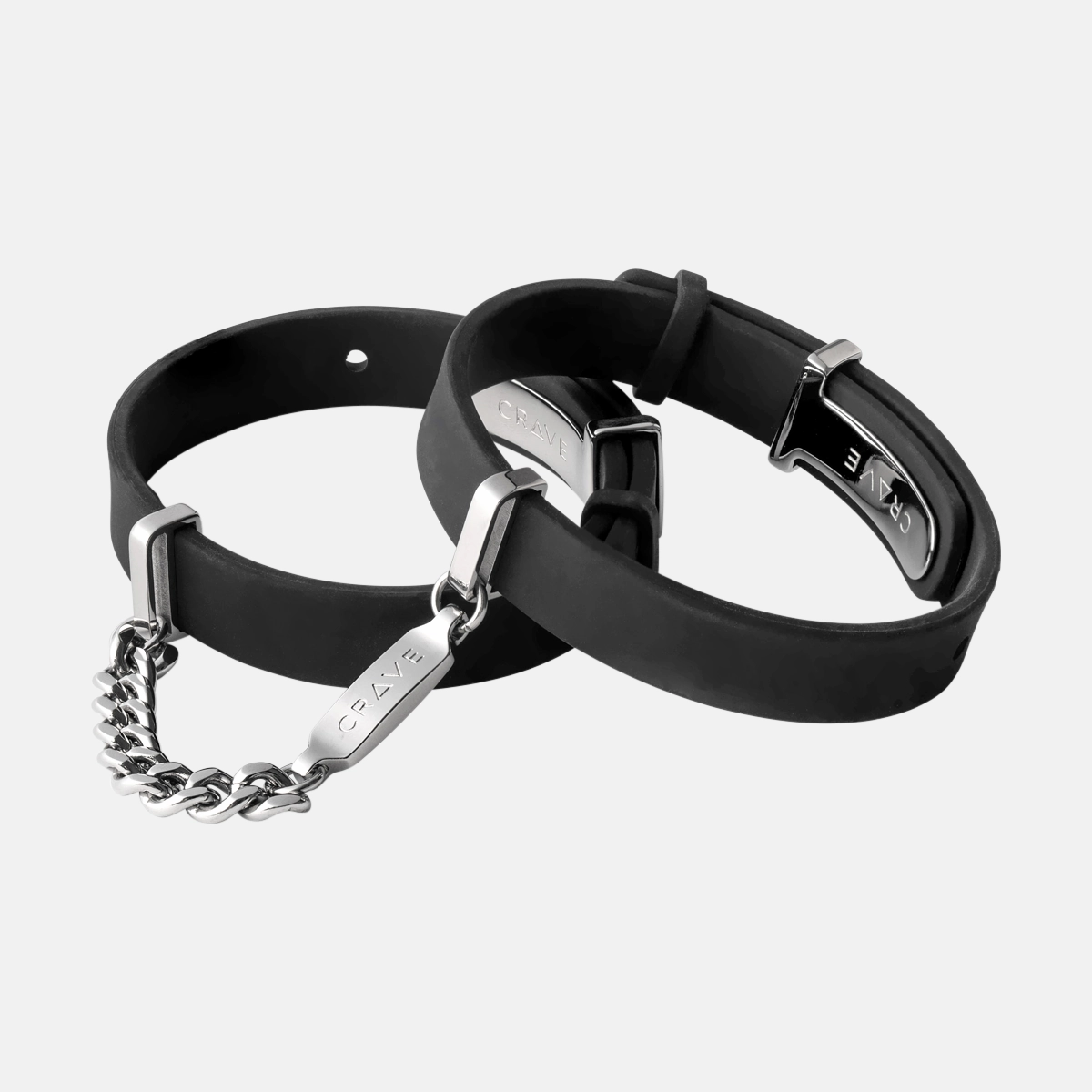 ID HandCuffs - Black/Silver