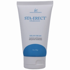 Intimate Enhancements Sta-Erect with Pheromone - Delay Cream