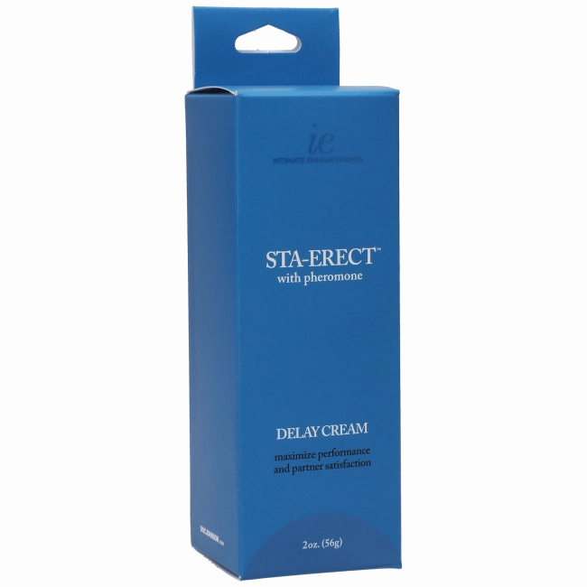 Intimate Enhancements Sta-Erect with Pheromone - Delay Cream
