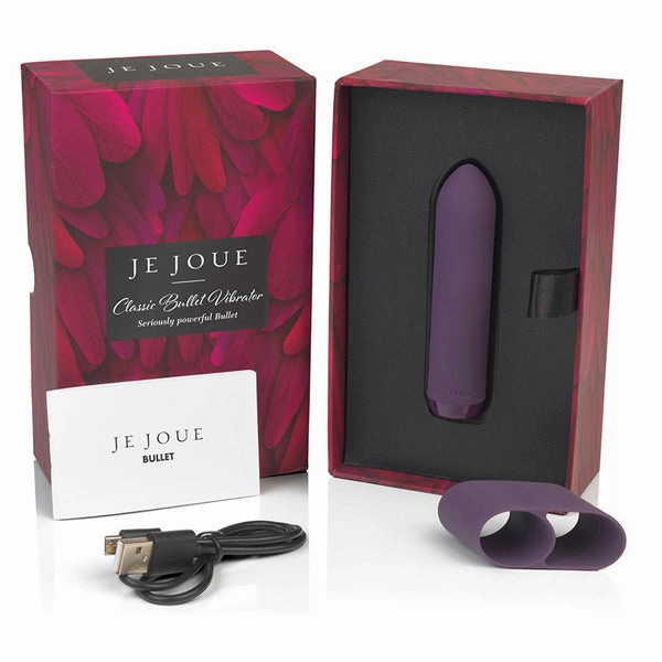 Je Joue Classic Bullet Vibrator With Finger Sleeve