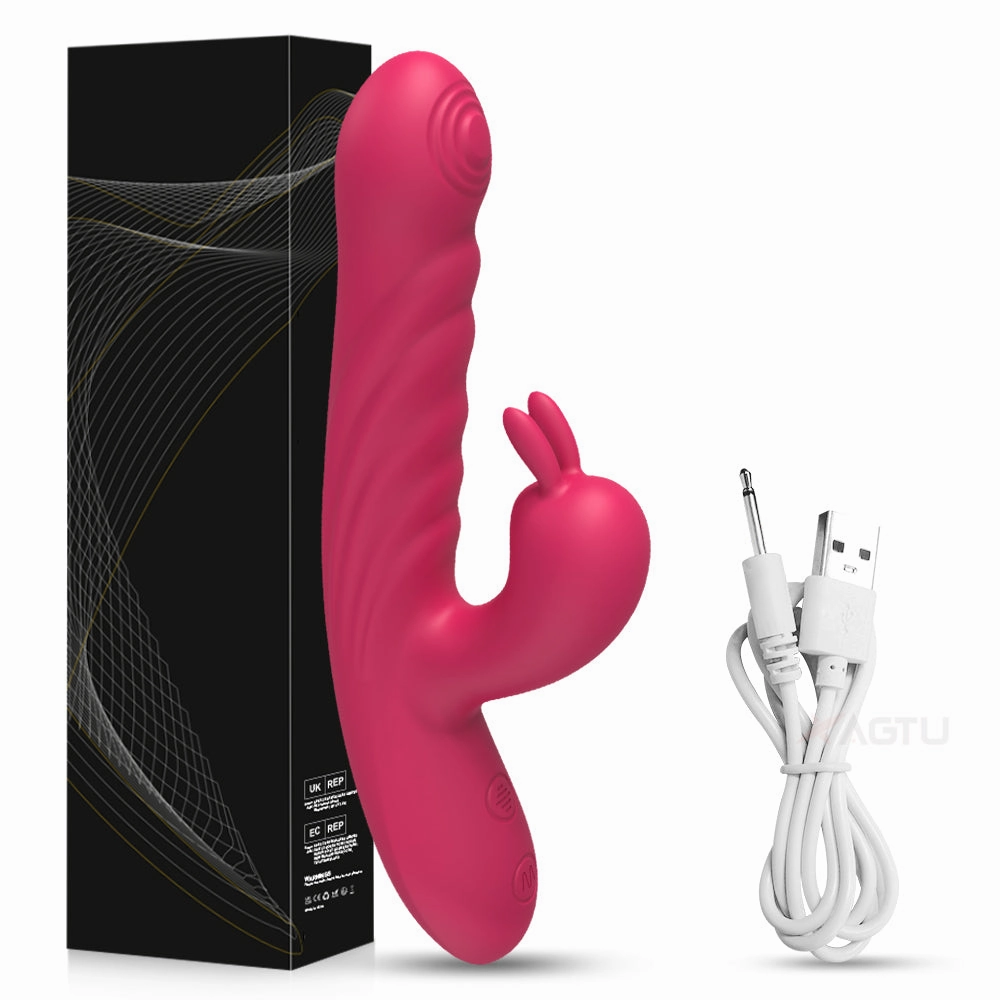 Kaia - Telescopic G Spot Rabbit Vibrator for Women Nipple Clit Stimulator