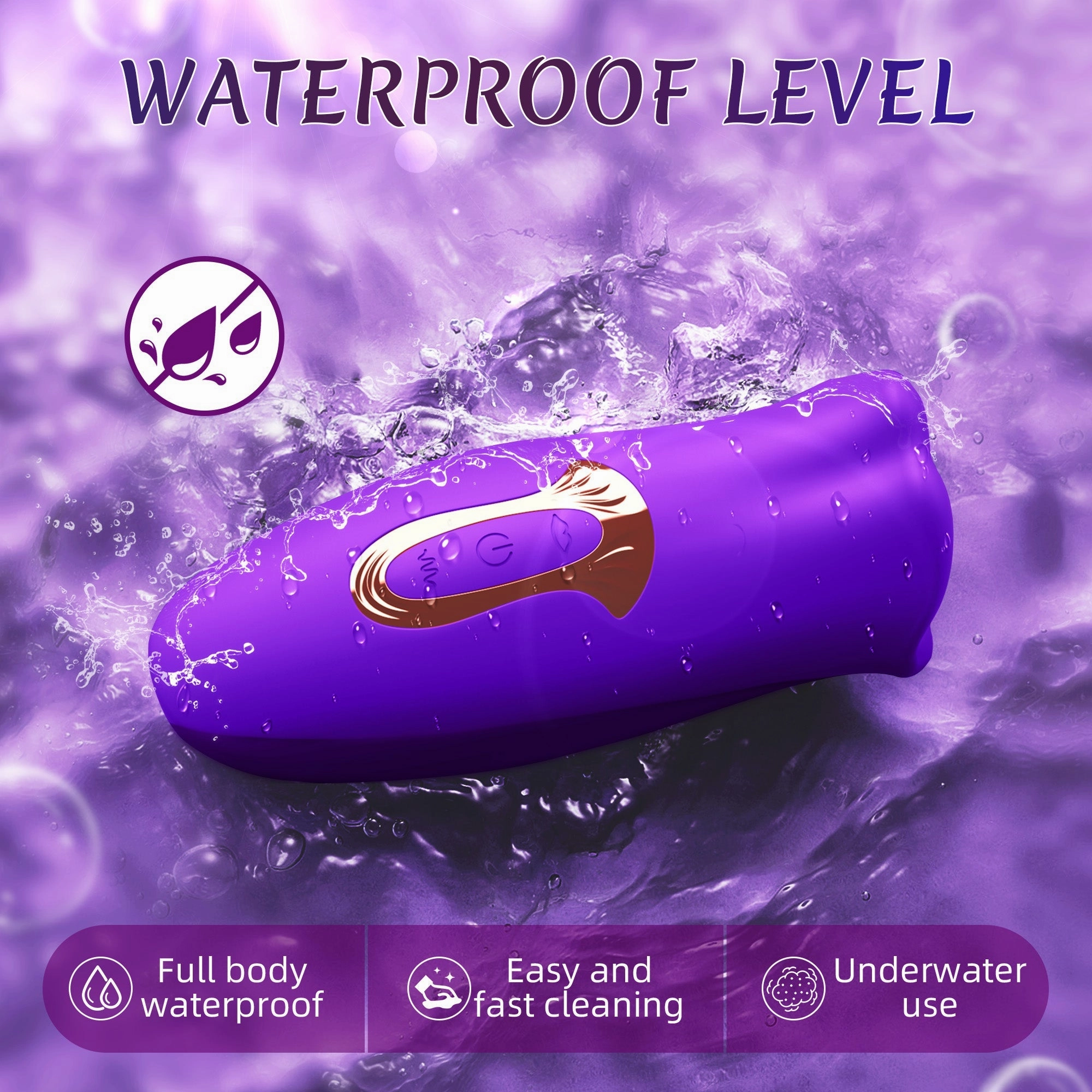 KERERO Adult Sex Toys Vibrator for Women with 10 Vibration Modes and 10 French Kissing Modes