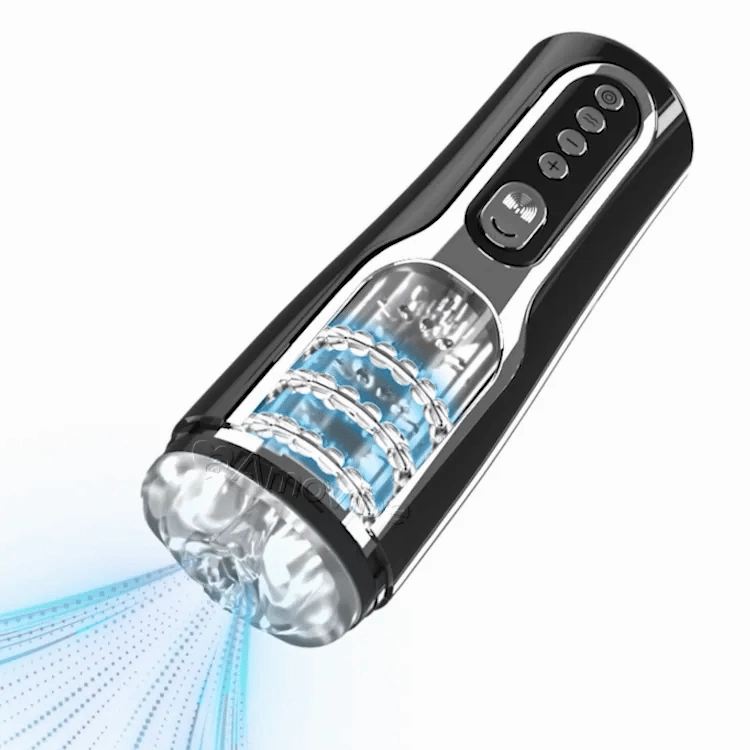 KERERO Male Masturbators Sex Toys for Men with 10 Thrusting & Vibrating Modes