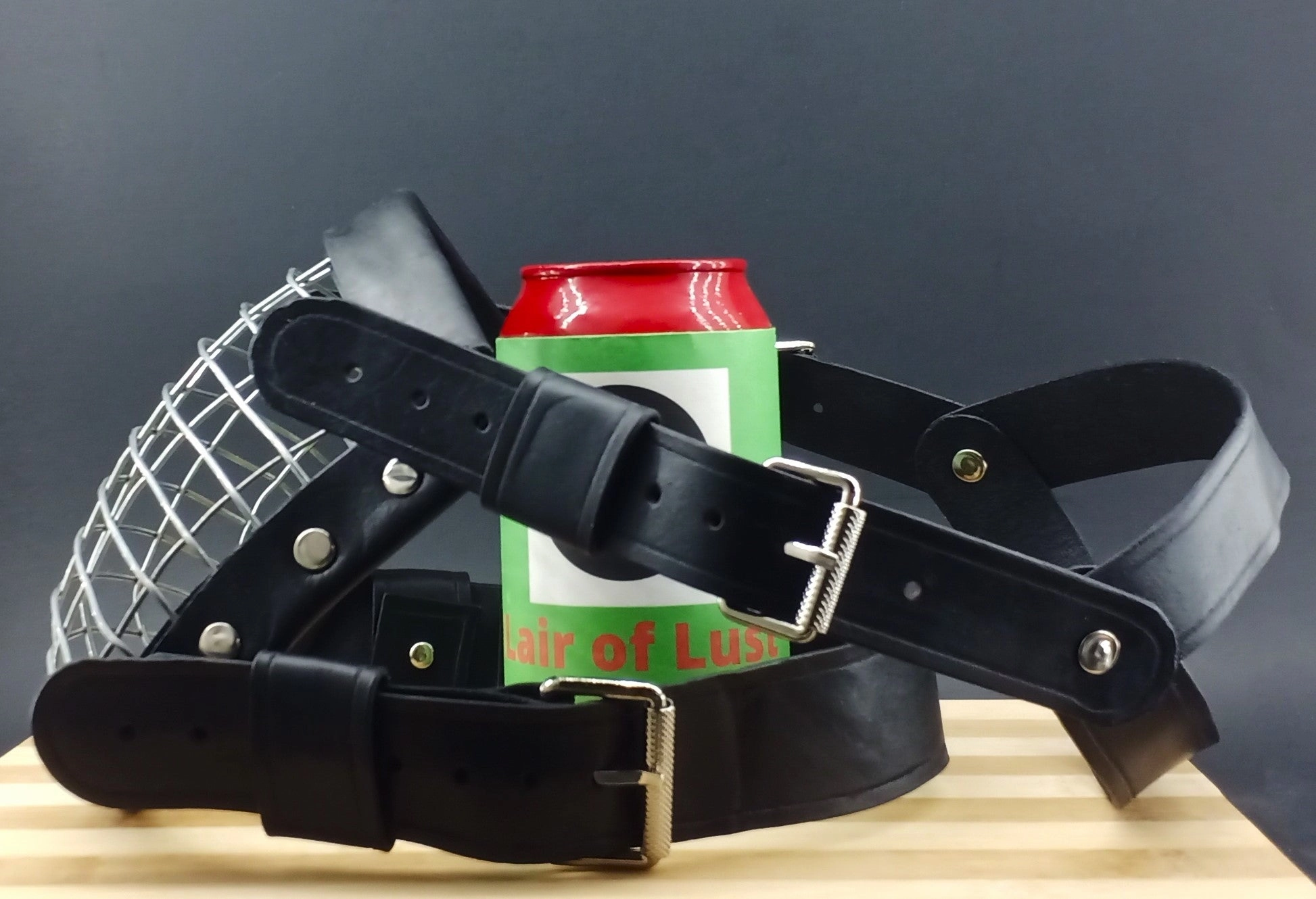 Leather Muzzle - Human Mask - Small and Medium Sizes Available