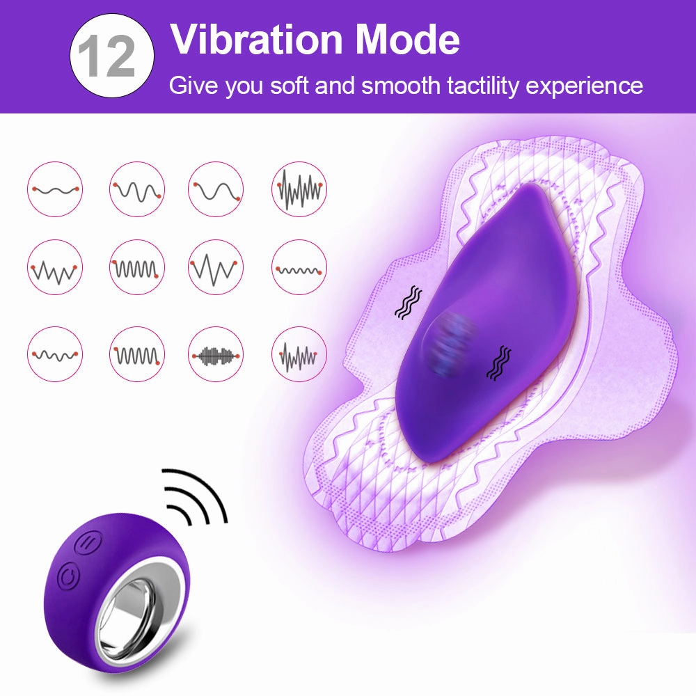 Leno-Wearable Remote Control Vibrating Panties Sex Vibrator