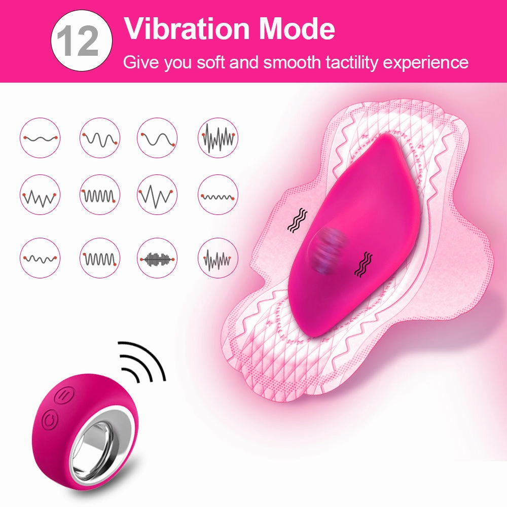 Leno-Wearable Remote Control Vibrating Panties Sex Vibrator