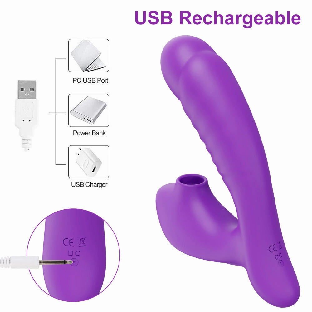 Leopard - Vagina Sucking Vibrator 10 Speed Vibrating Oral Sex Suction Clitoris Stimulation Vibrators