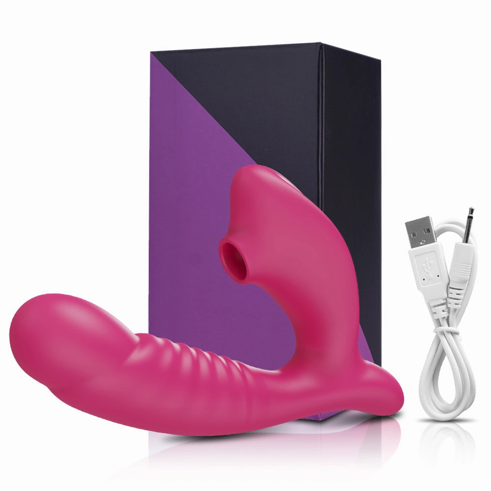 Leopard - Vagina Sucking Vibrator 10 Speed Vibrating Oral Sex Suction Clitoris Stimulation Vibrators