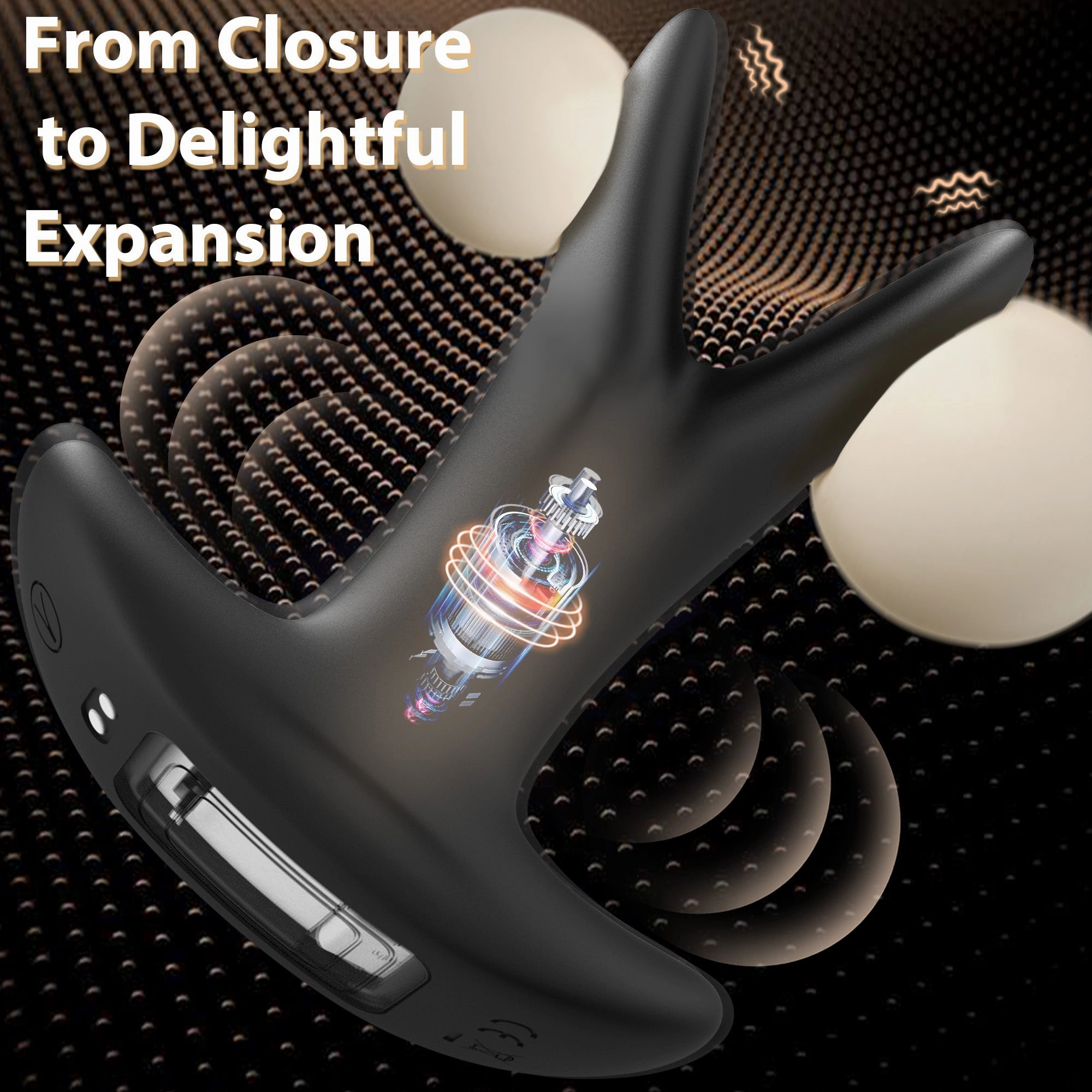 Leopold - Expanding & Vibrating Butt Plug