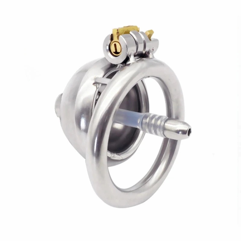 Lock Down Chastity Cage Device | Stainless Steel Male Chastity Lock