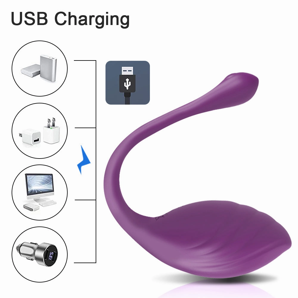 Long Distance Egg Vibrator Remote Control & App Control - W3