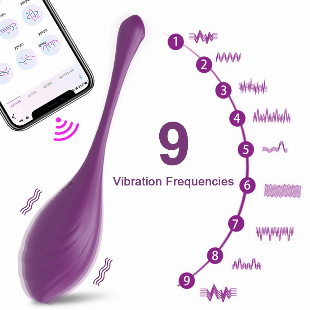 Long Distance Egg Vibrator Remote Control & App Control - W3