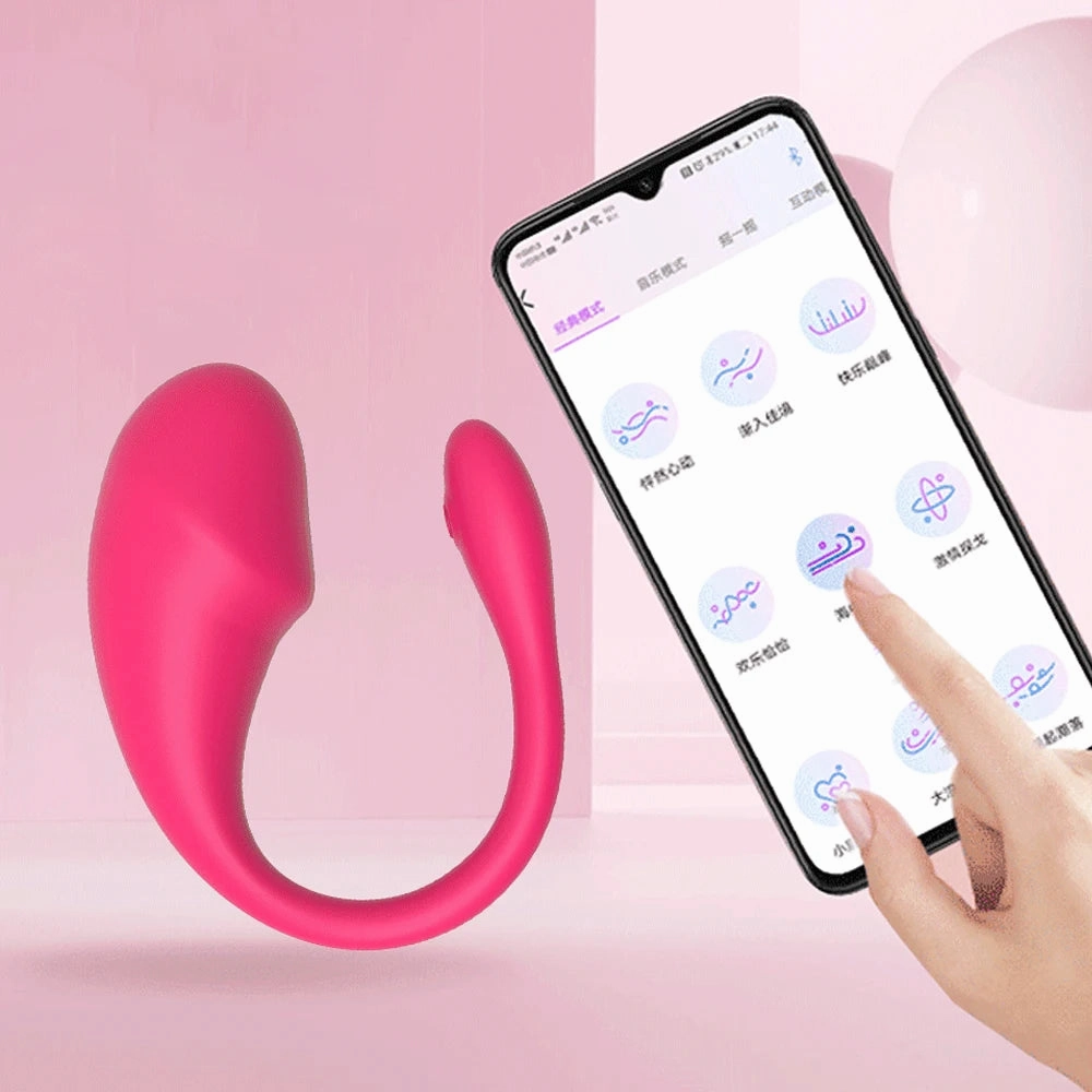 Love Spouse Wireless Bluetooth G-Spot Vibrator - APP Controlled Vibrating Egg & Clit Stimulator for Women