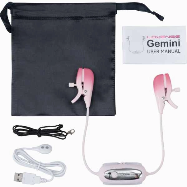 Lovense Gemini Nipple Clamps