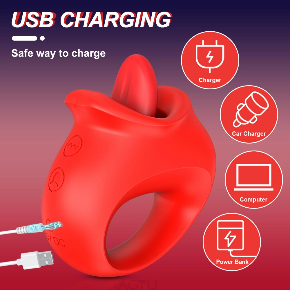 Luna - Realistic Tongue Licking Vibrator for Clit and Nipple Stimulation