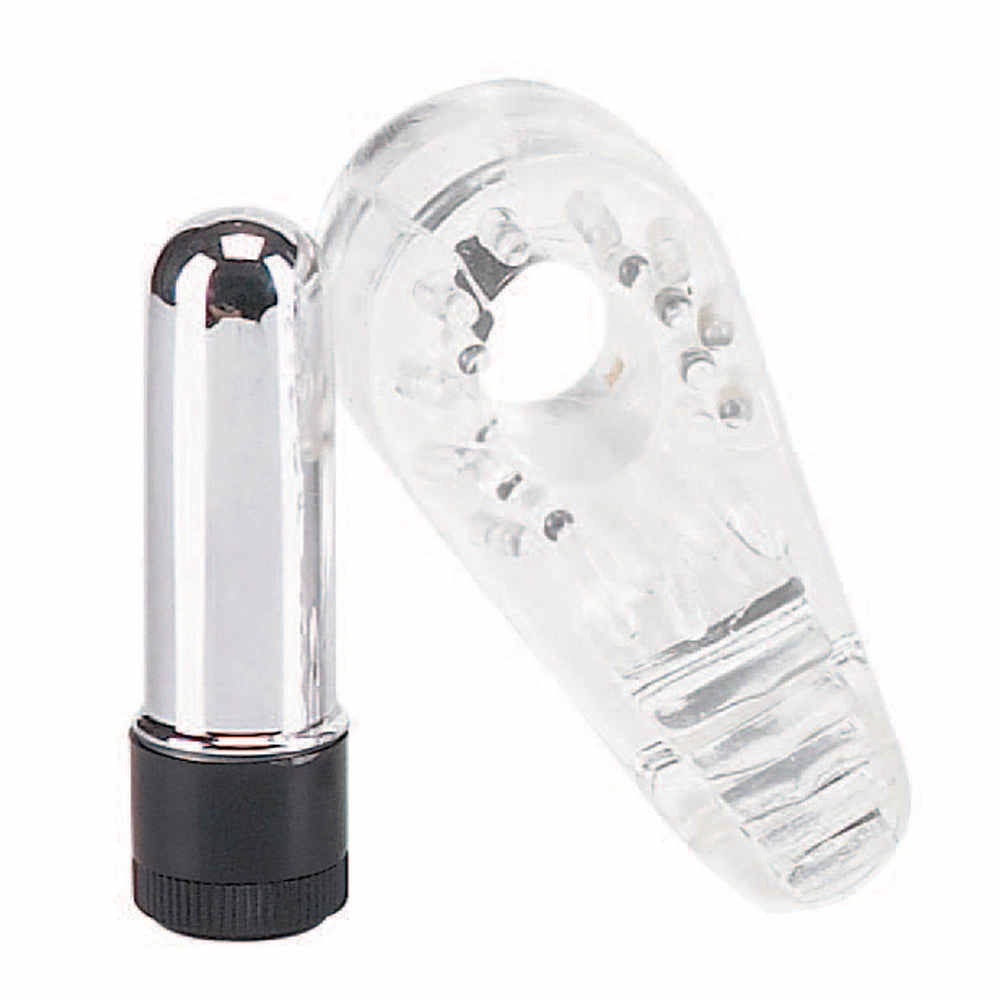 Luvn It Vibrating Nubby Silicone Cock Ring