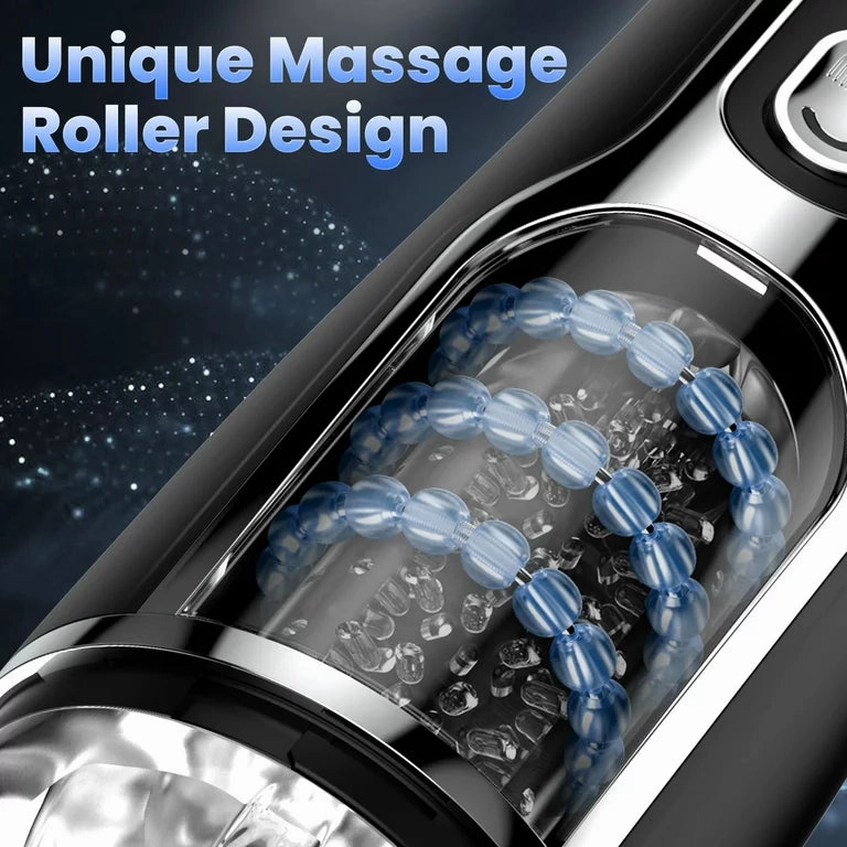 Male Masturbators Sex Toys for Men with 10 Thrusting & Vibrating Modes