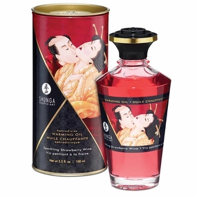 Massage oil Sparkling Strawberry Wine