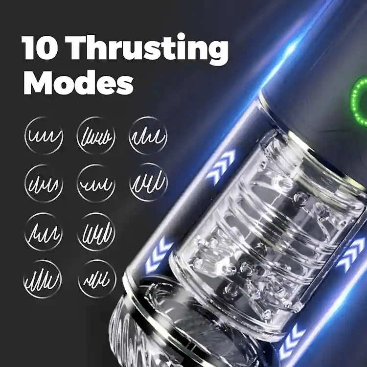 Maverick - Auto-Suction Masturbator with Thrusting & Rotating Modes
