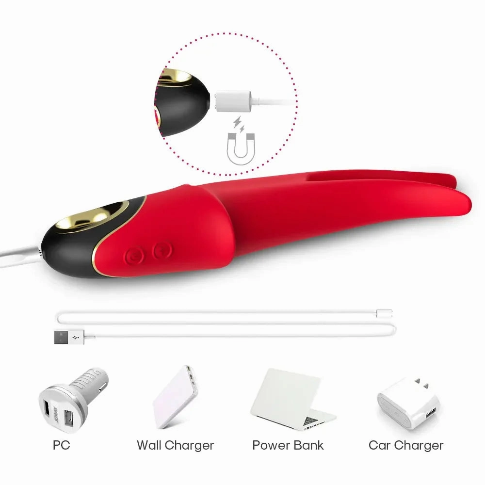 Mini Vibrator with Clit & G spot Design