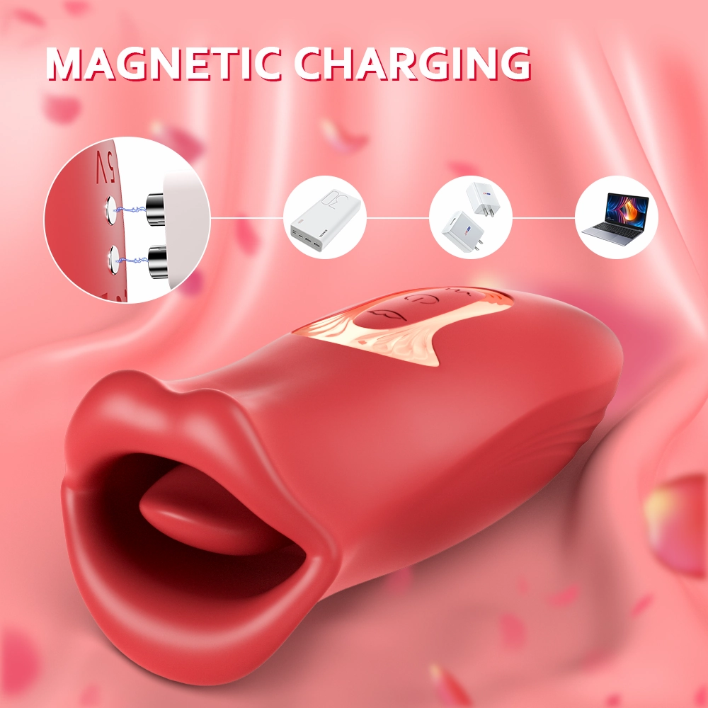 Mouth Biting Vibrator 10 Biting & 5 Vibrating Modes for Nipple Clit Stimulation - Fellare