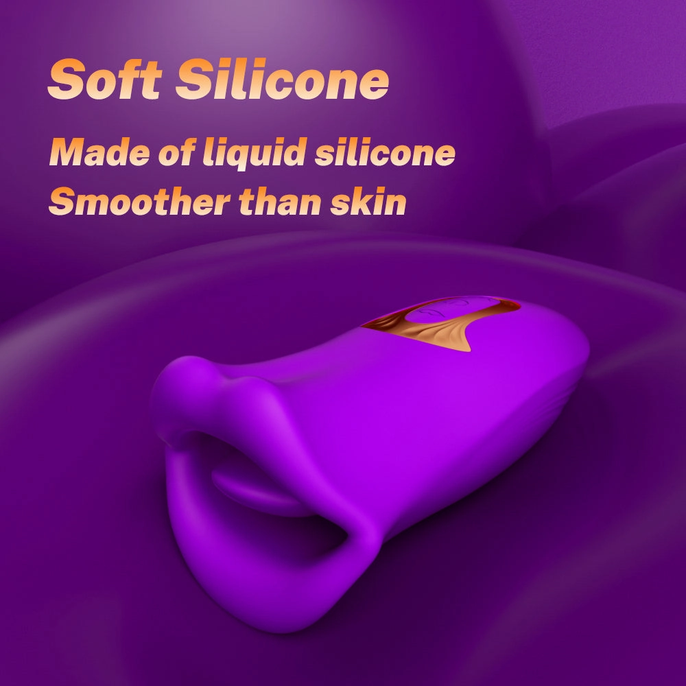 Mouth Biting Vibrator 10 Biting & 5 Vibrating Modes for Nipple Clit Stimulation - Fellare