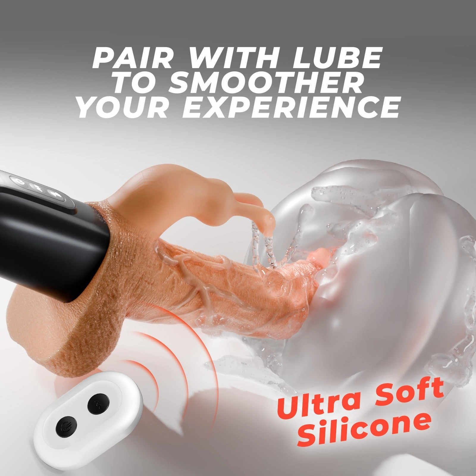 Niall - Thrusting Dildo with 10-Speed Thrust & Vibration