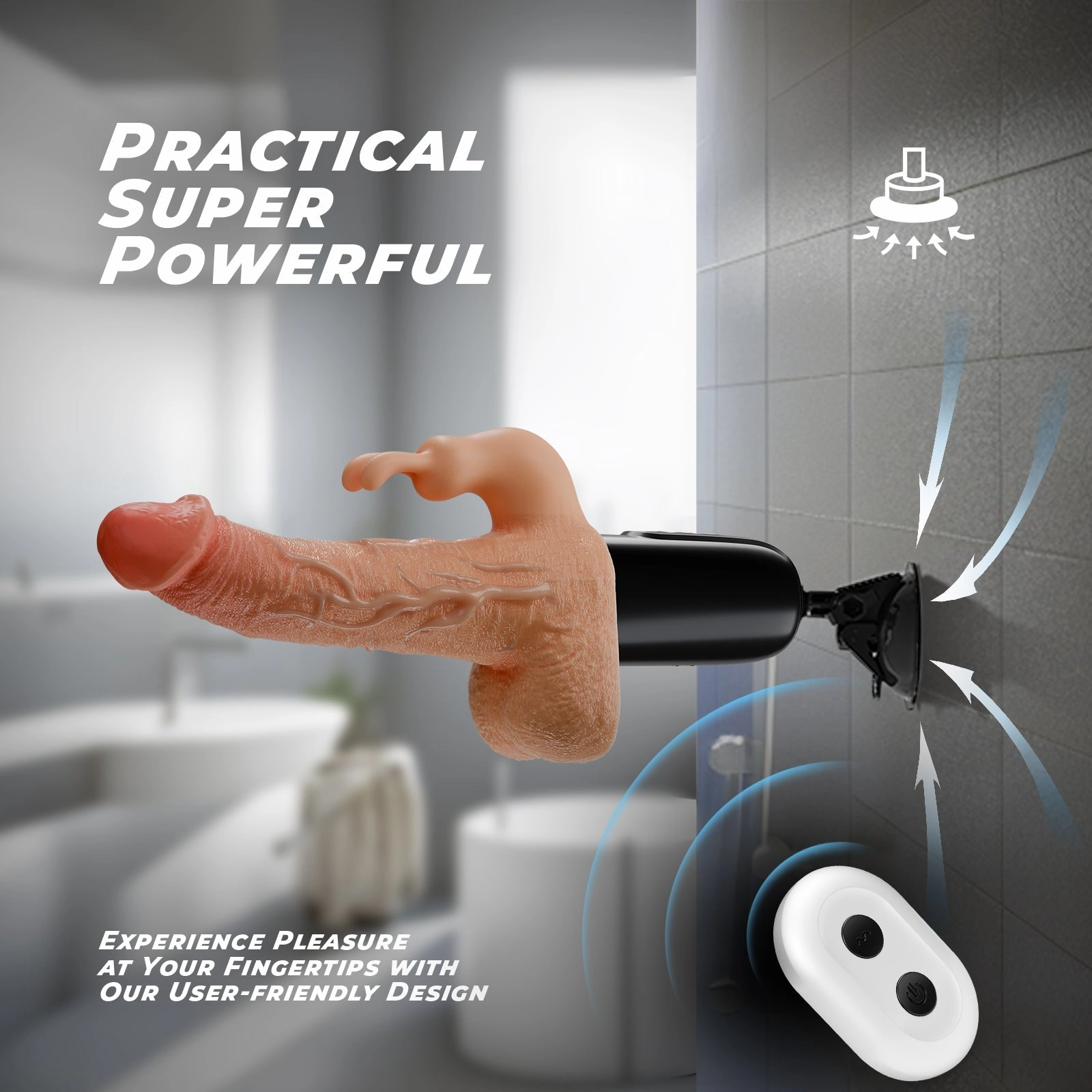 Niall - Thrusting Dildo with 10-Speed Thrust & Vibration