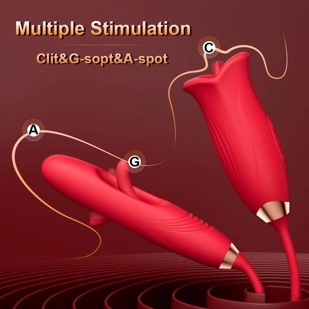 Nibbler 4  -Mouth Biting Vibrator And G-spot Tapping Stimulator