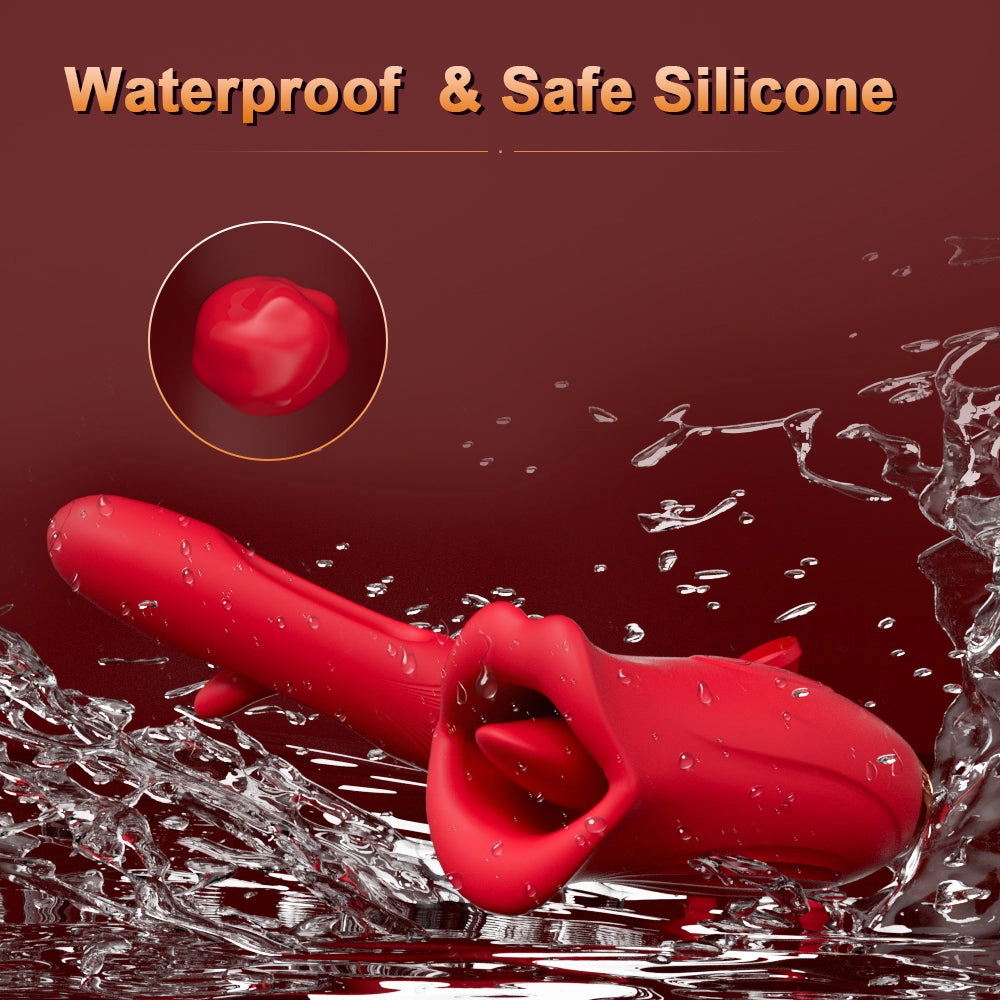 Nibbler 4  -Mouth Biting Vibrator And G-spot Tapping Stimulator