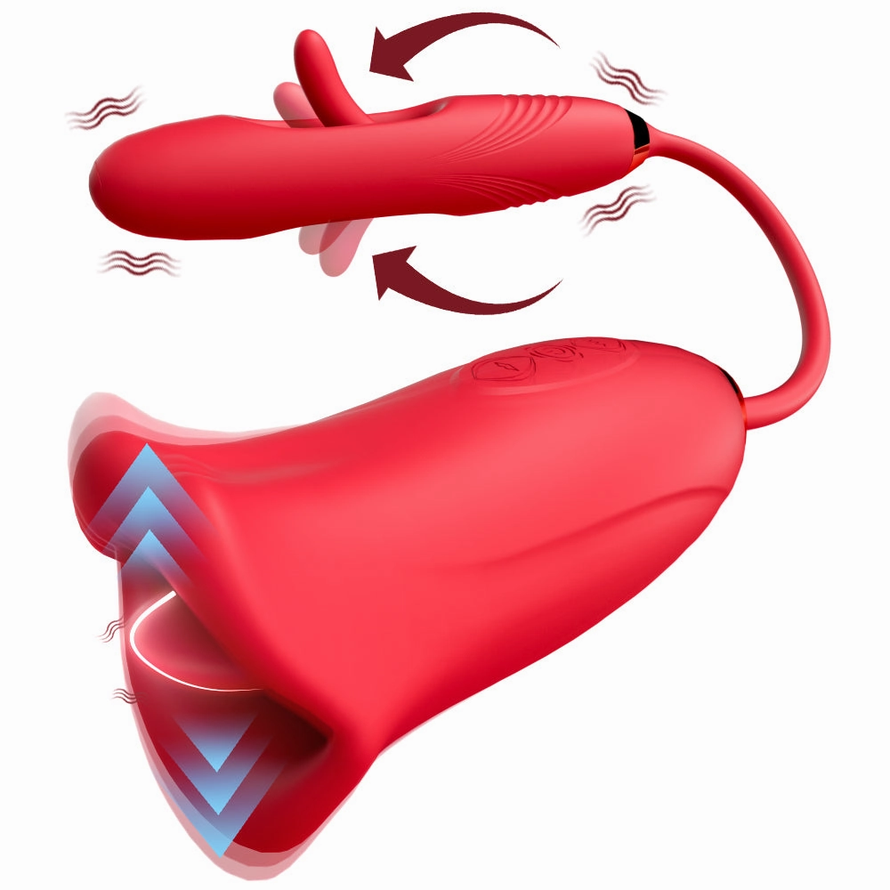 Nibbler 4  -Mouth Biting Vibrator And G-spot Tapping Stimulator