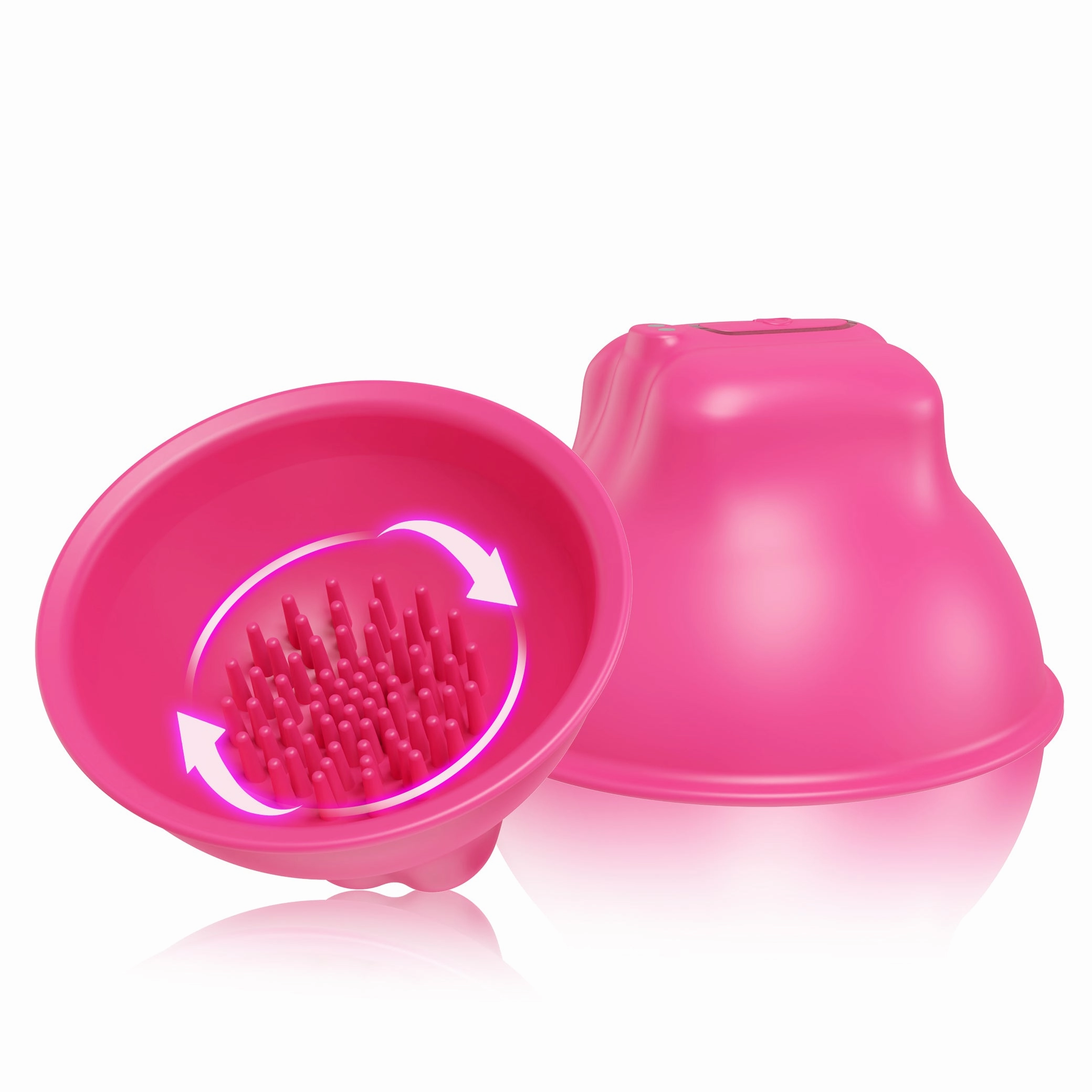 Nipple Massager And Vibrating Nipple Suckers with 10 Vibration Modes