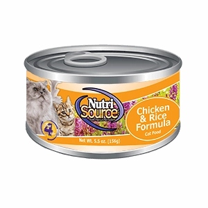 Nutrisource Chicken and Rice Canned Cat Food