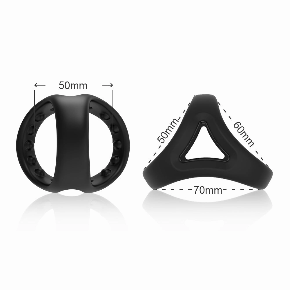Penis Ring Reusable Silicone Semen Cock Ring Penis Enlargement Delayed Ejaculation