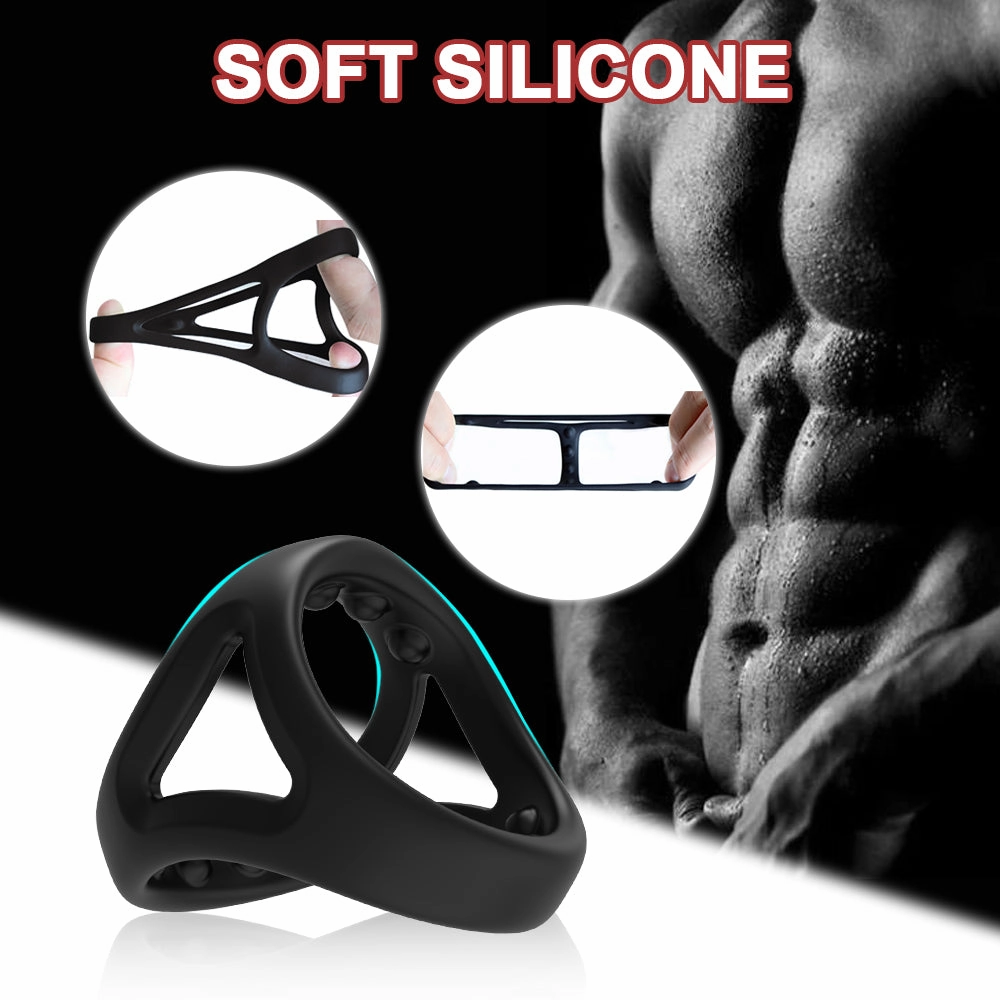 Penis Ring Reusable Silicone Semen Cock Ring Penis Enlargement Delayed Ejaculation