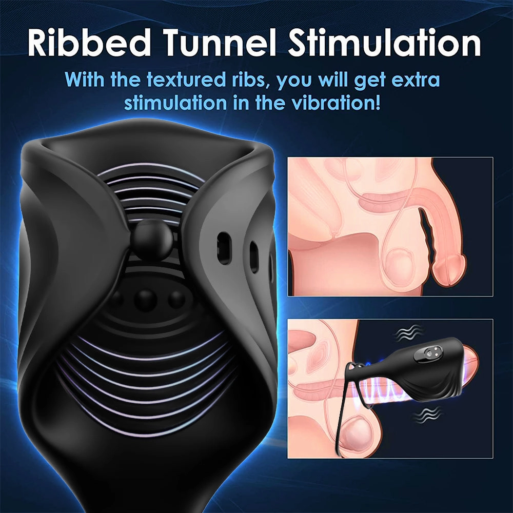 Penis Vibrator with Cock Ring
