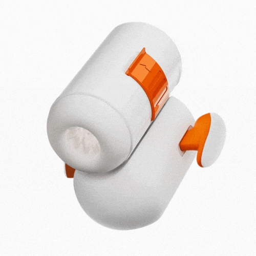 Peter Pan Telescopic Vibrating Heating Male Masturbator