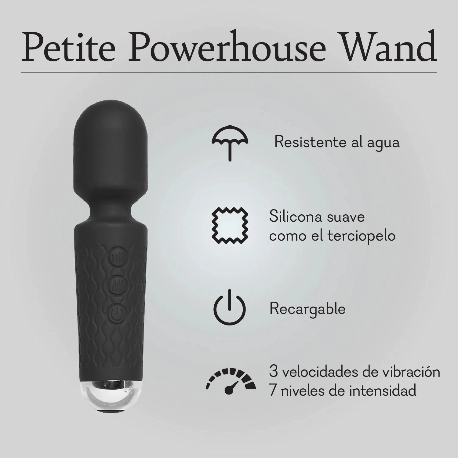 Petite Powerhouse Wand - NEW! - IN STOCK - 55 LEFT!