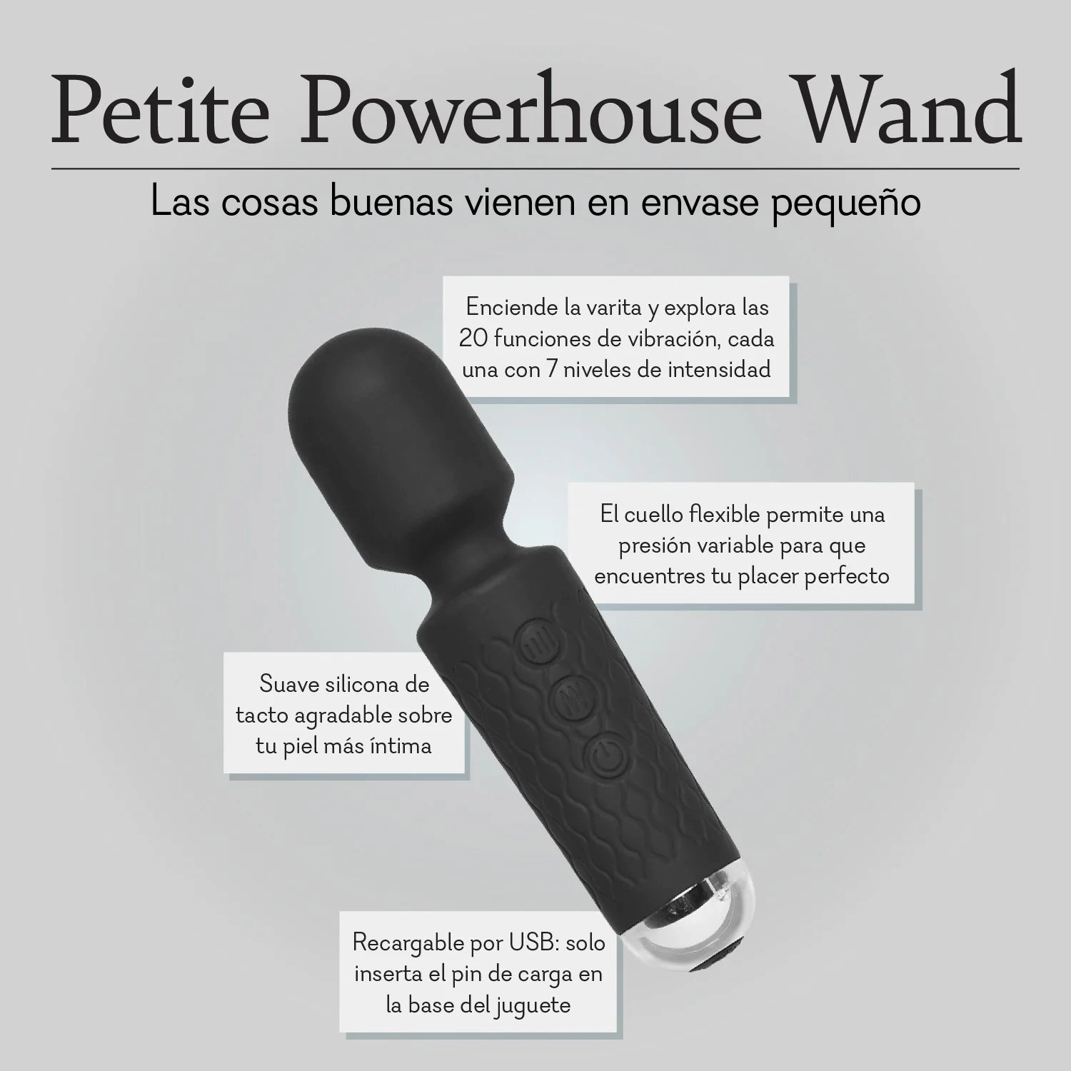 Petite Powerhouse Wand - NEW! - IN STOCK - 55 LEFT!