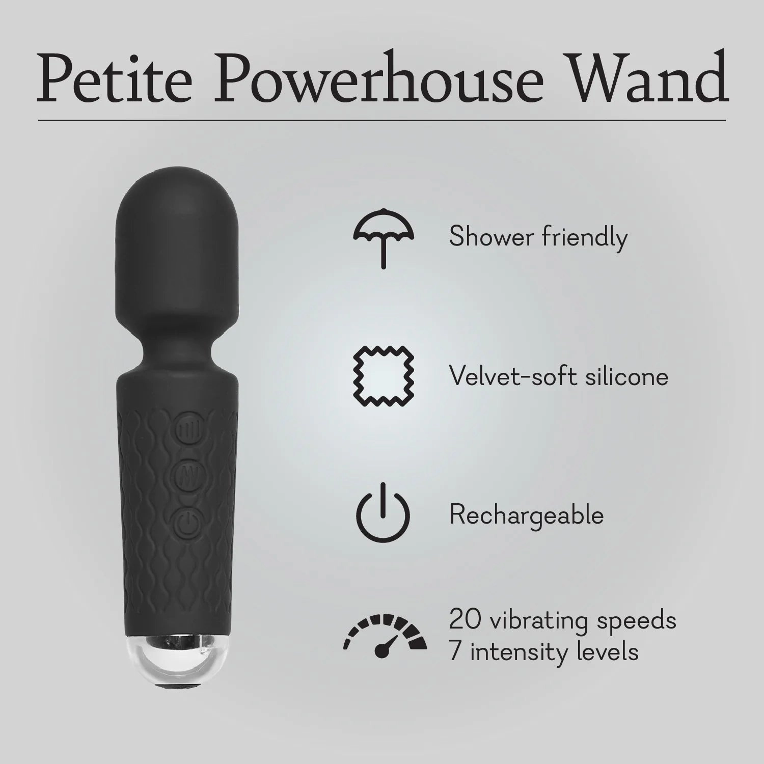 Petite Powerhouse Wand - NEW! - IN STOCK - 55 LEFT!