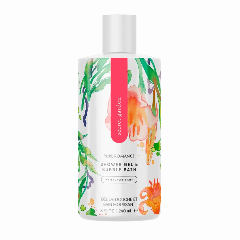 Pheromone Shower Gel & Vaginal Wash & Bubble Bath - Secret Garden - 19 LEFT! - Pure Romance