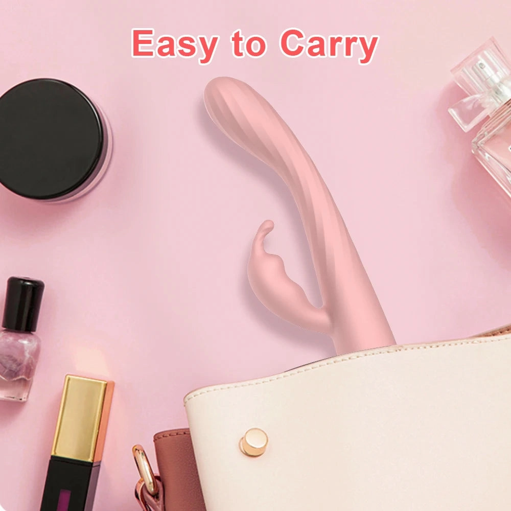 Rabbit Vibrater for G-Spot & Clitoral Stimulation | Finger Sleeve Vibrator