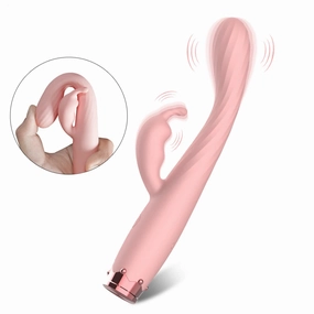 Rabbit Vibrater for G-Spot & Clitoral Stimulation | Finger Sleeve Vibrator