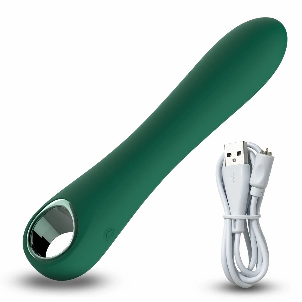 Rechargeable 10-Speed Silicone Vibrator - Realistic Dildo Clitoral Stimulator for Women