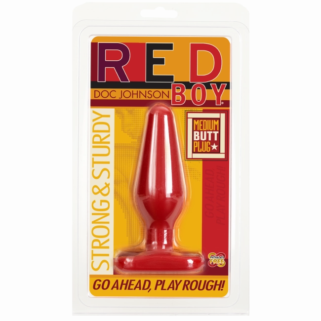 Red Boy - Butt Plug - Medium