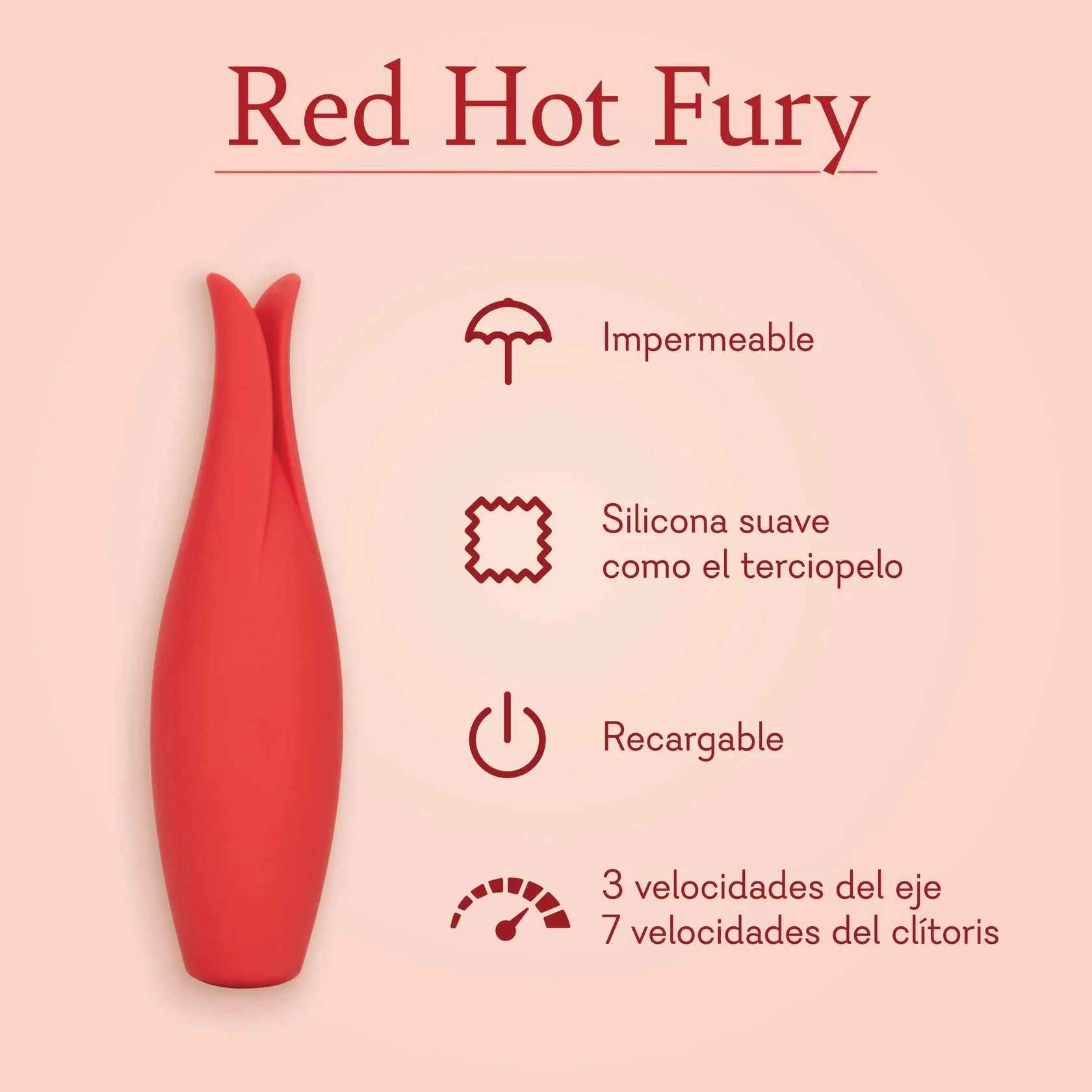 Red Hot Fury - CaleXOtics - LIMITED EDITION! - IN STOCK - 8 LEFT!