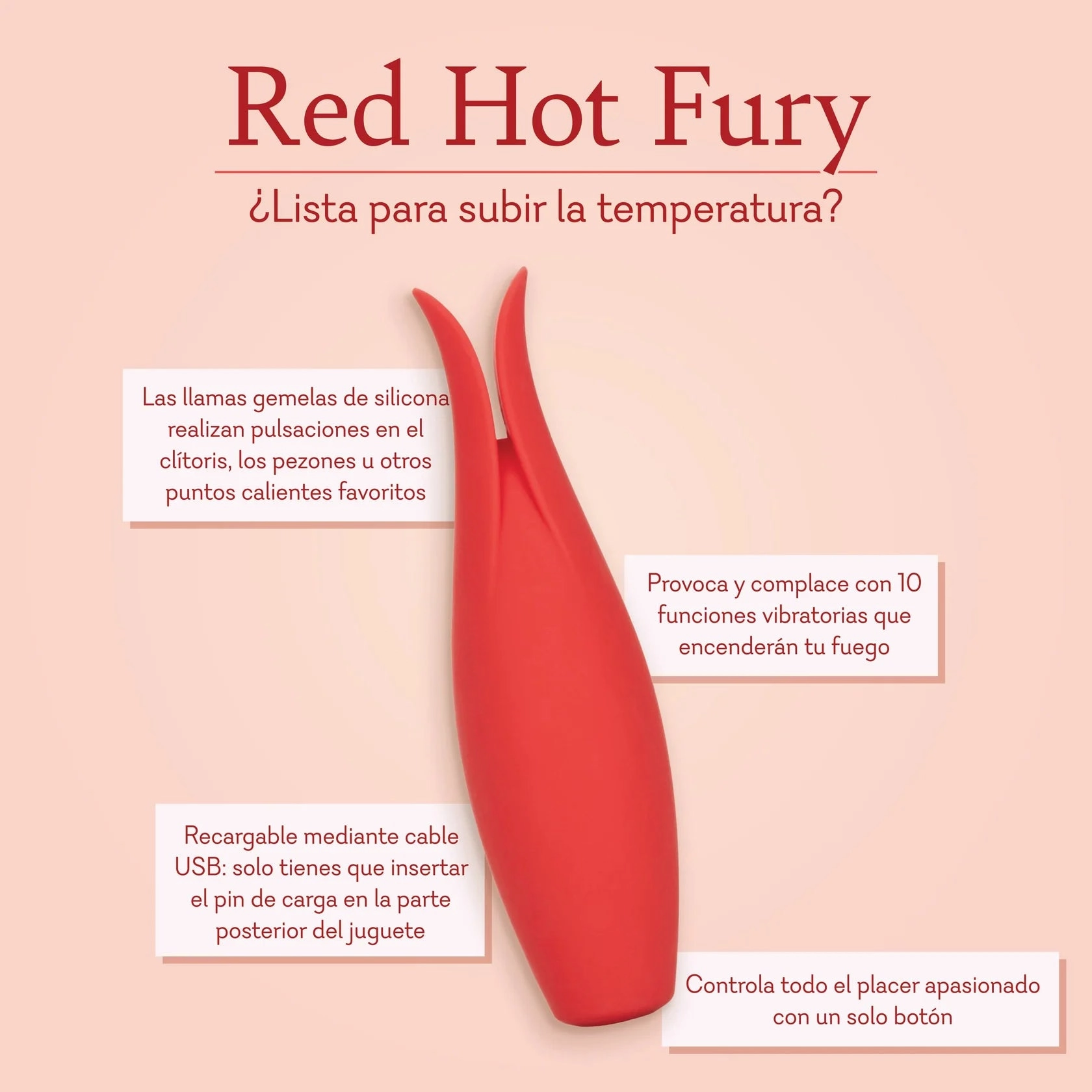 Red Hot Fury - CaleXOtics - LIMITED EDITION! - IN STOCK - 8 LEFT!