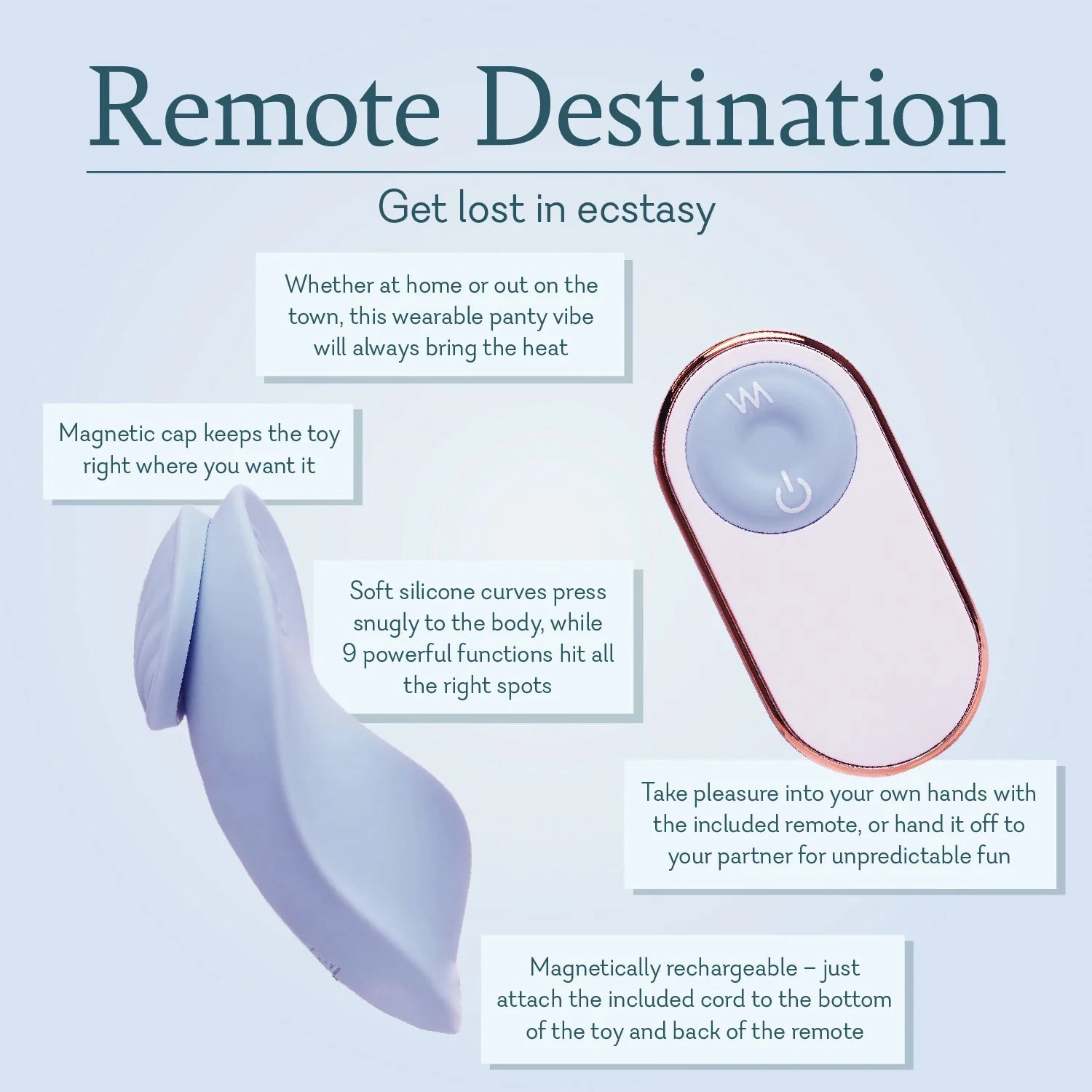 Remote Destination - IN STOCK - 15 LEFT! - Pure Romance