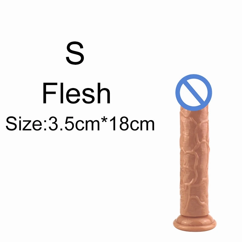 Romulus Dildo Basics Jelly Dildo Various 6 Sizes Body Safe TPE Strong Suction Cup